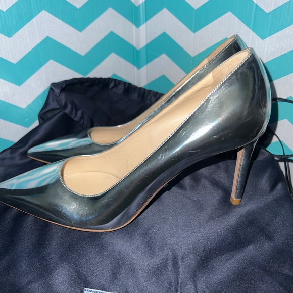 Prada Calzature Donna Pump Heel with Dust Bag Women's Size 38.5 - Picture 3 of 9